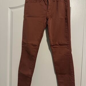 Universal Thread Women's High Rise Jeans in Rust